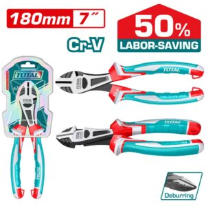 Cortafrio Multifuncional 7" Cromo Vanadium Industrial Total (THT271708S)