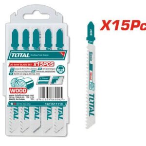 Set de Segueta Sierra Caladora x 15 Pzs Total (TAC151111C)