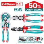 Alicate 9.5" Multifuncional Industrial Cromo Vanadium Total (THT211958S)