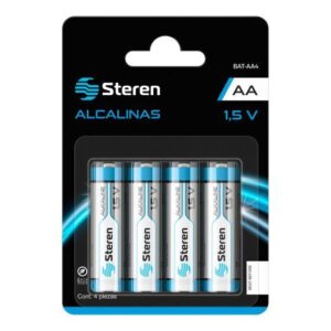 7506250915741PILA Alcalina AA Steren Blister X4 1.5V (BAT-AA4)