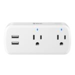 Toma Doble y Doble Puerto USB Inalambrico Wi-Fi Steren (SHOME-131)