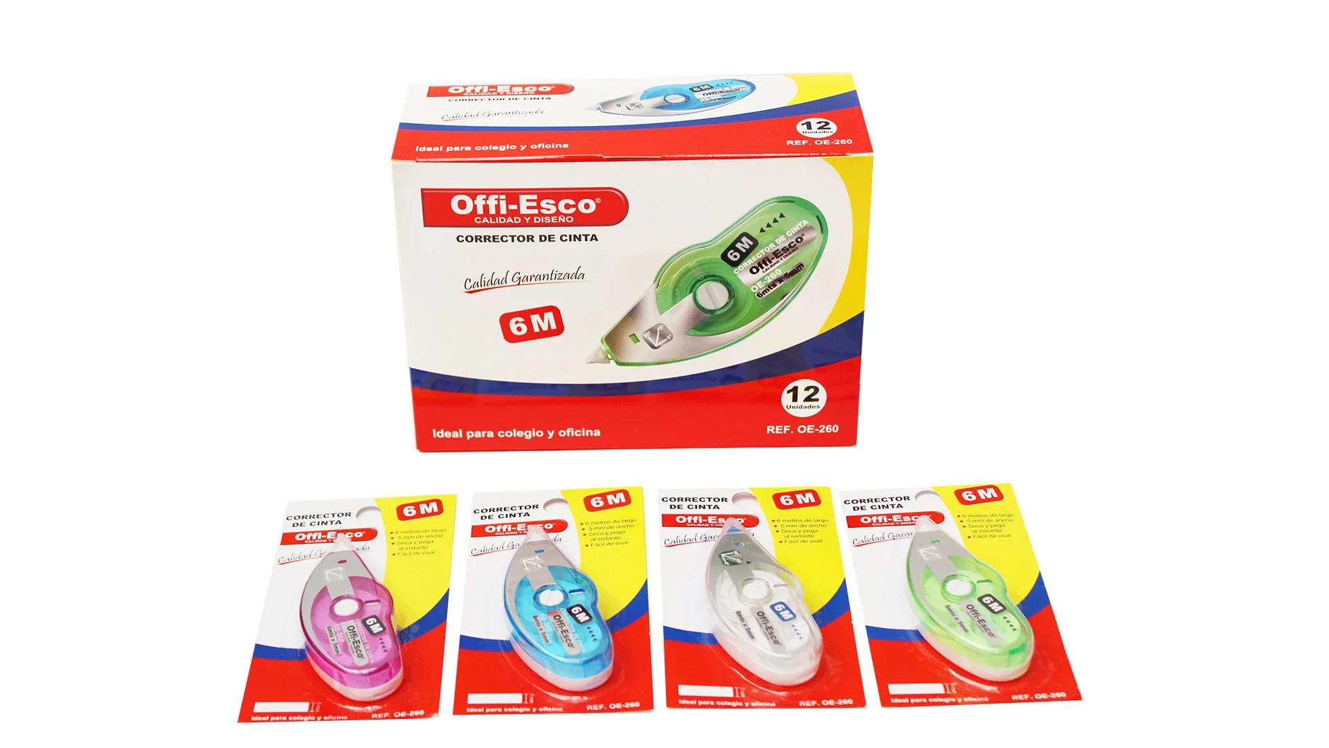 Corrector Cinta 6CM Offi-Esco Ref: OE-260
