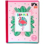 CUADERNO DE 50 HOJAS RAYADO C/STICKER