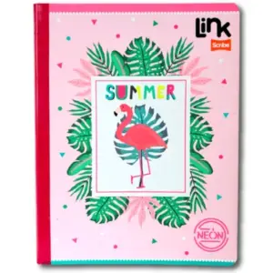 Cuaderno de 50 Hojas Rayado C/Sticker