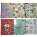Cuaderno Argollado Cuadriculado Pequeño