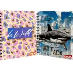 CUADERNO ARGOLLADO GRANDE RAYADO FAMA