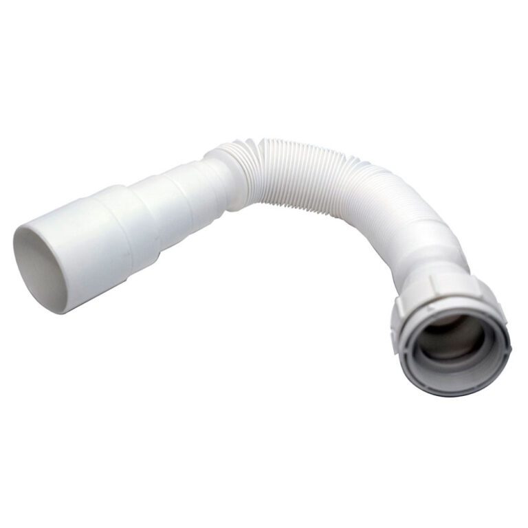 Sifón flexible Uduke de 1-1/2 x 1-1/4 para lavamanos y lavaplatos