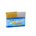 Esponjilla Oro Plata 2 Unidades