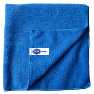 PAÑO MICROFIBRA AZUL X5 UNDS 40X40 CM TASK PRO REF: 1300751