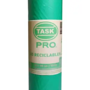 BOLSA BASURA TASK PRO VERDE 70X90 / 10 UND REF:1017118