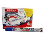 MARCADOR OE-508 BORRABLE AZUL MEGA CONTENIDO C12