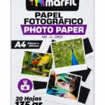 PAPEL FOTOGRAFICO TRAN A4 135 GR MARFIL X 20 HOJAS 188908