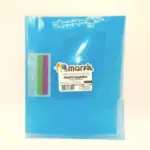 CARPETA PLASTICA LEGAJADORA MARFIL CARTA AZUL CLARO 118573
