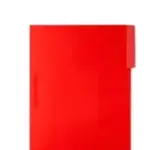 CARPETA PLASTICA LEGAJADORA MARFIL CARTA ROJO 118573